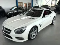 Gebraucht Mercedes SL500 AMG 455 PS (334 kW) 2015 Weiß Cabrio