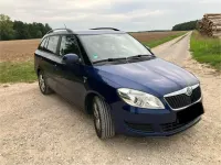 Gebraucht Skoda Fabia 85 PS (62 kW) 2012 Blau Kombi