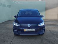 Gebraucht VW Touran Highline 150 PS (110 kW) 2018 Schwarz Van / Kleinbus