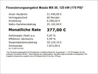 Neu Mazda MX30 Nagisa 170 PS (125 kW) 2026 Weiss SUV