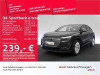 Gebraucht Audi Q4 e-tron 125 kW (170 PS) 2023 Mythosschwarz metallic SUV