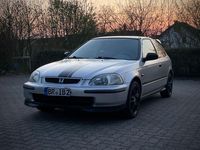 Gebraucht Honda Civic 75 PS (55 kW) 1998 Silber Coupé