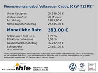 Gebraucht VW Caddy Goal 122 PS (89 kW) 2025 Rot Van / Kleinbus