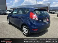 Gebraucht Ford Fiesta Trend 101 PS (74 kW) 2016 Blau Kleinwagen
