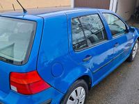 Gebraucht VW Golf IV 2002 Blau Kleinwagen