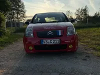 Gebraucht Citroën C2 60 PS (44 kW) 2006 Rot Kleinwagen