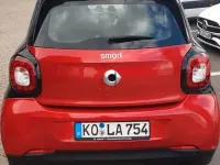 Usata Smart ForFour 90 CV (66 kW) 2019 Rosso Utilitaria