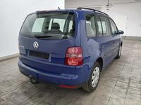 Gebraucht VW Touran Conceptline 102 PS (75 kW) 2009 Blau Van / Kleinbus