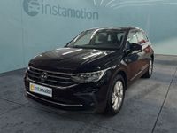Gebraucht VW Tiguan Move 122 PS (89 kW) 2023 Schwarz SUV