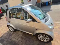 Gebraucht Smart ForTwo Cabrio Passion 61 PS (44 kW) 2003 Silber Cabrio