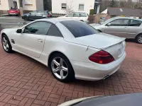 Gebraucht Mercedes SL500 306 PS (225 kW) 2006 Weiß Cabrio