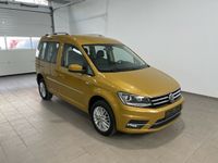Gebraucht VW Caddy Highline 150 PS (110 kW) 2016 Gelb metallic Van / Kleinbus