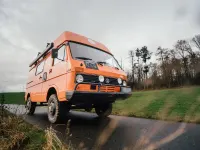 Gebraucht VW LT 75 PS (55 kW) 1982 Orange Van / Kleinbus