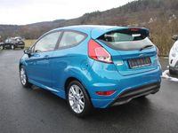 Gebraucht Ford Fiesta SYNC Edition 101 PS (74 kW) 2015 Arubablau metallic Limousine