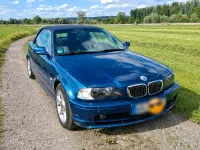 Gebraucht BMW 323 Cabriolet 170 PS (125 kW) 2000 Blau Cabrio