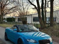 Gebraucht Audi A4 140 PS (102 kW) 2010 Blau Cabrio