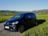 Gebraucht VW up! Sound 90 PS (66 kW) 2017 Schwarz Kleinwagen