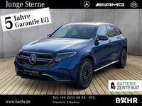 Gebraucht Mercedes EQC400 AMG 300 kW (408 PS) 2022 Lack spektralblau (metallic) SUV