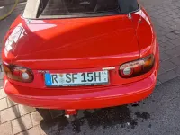 Gebraucht Mazda MX5 116 PS (85 kW) 1990 Rot Cabrio