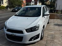 Second-hand Chevrolet Aveo 95 CP (69 kW) 2012 Alb Hatchback