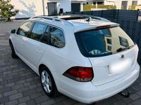 Gebraucht VW Golf V Highline 105 PS (77 kW) 2009 Weiß Kombi