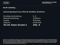 Gebraucht Audi A3 Sportback e-tron S-Line 204 PS (150 kW) 2025 Daytonagrau perleffekt Kleinwagen