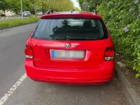 Gebraucht VW Golf VI 88 PS (64 kW) 2011 Rot Kleinwagen