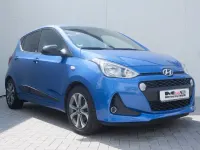 Gebraucht Hyundai i10 Passion 67 PS (49 kW) 2018 Blau Kleinwagen