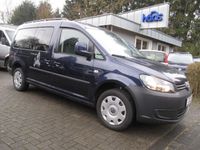 Gebraucht VW Caddy Maxi Beach 102 PS (75 kW) 2015 Blau metallic Van / Kleinbus