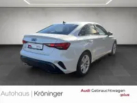 Gebraucht Audi A3 S-Line 150 PS (110 kW) 2025 Gletscherweiß metallic Limousine