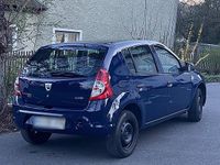 Gebraucht Dacia Sandero 75 PS (55 kW) 2009 Blau Kleinwagen