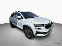 Gebraucht Skoda Karoq Tour 150 PS (110 kW) 2022 Moonweiss metallic SUV
