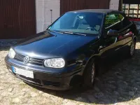 Gebraucht VW Golf Karmann 101 PS (74 kW) 2000 Schwarz Cabrio