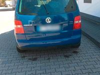 Gebraucht VW Touran 120 PS (88 kW) 2003 Blau Van / Kleinbus