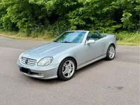 Gebraucht Mercedes SLK200 163 PS (119 kW) 2001 Silber Cabrio