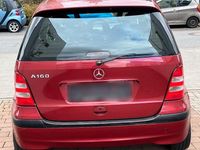 Gebraucht Mercedes A160 102 PS (75 kW) 2002 Rot Kleinwagen