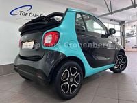 Gebraucht Smart ForTwo Cabrio Passion 71 PS (52 kW) 2017 Schwart/blau Cabrio