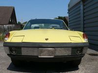 gebraucht Porsche 914 Chromstoßstangen grüngelb z.Restaurieren