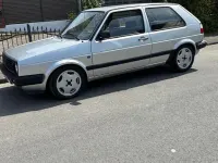 Gebraucht VW Golf II 90 PS (66 kW) 1990 Silber Kleinwagen