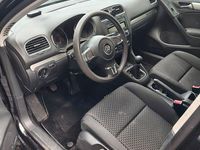 Gebraucht VW Golf VI Trendline 80 PS (58 kW) 2009 Schwarz Kleinwagen