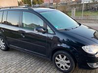 Gebraucht VW Touran 105 PS (77 kW) 2008 Schwarz Van / Kleinbus