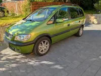 Gebraucht Opel Zafira 115 PS (84 kW) 2002 Grün Van / Kleinbus