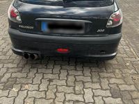 Gebraucht Peugeot 206 75 PS (55 kW) 2002 Schwarz Kleinwagen
