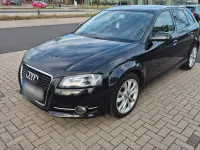 Gebraucht Audi A3 Sportback Sport 140 PS (102 kW) 2012 Schwarz Kleinwagen
