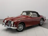 Gebraucht Jaguar XK 190 PS (139 kW) 1960 Rot Cabrio