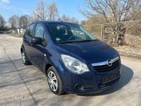Gebraucht Opel Agila Basis 65 PS (47 kW) 2009 Blau Kleinwagen
