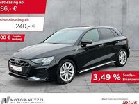 Gebraucht Audi A3 S-Line 150 PS (110 kW) 2025 Schwarz Limousine