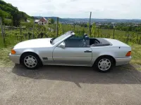 Usata Mercedes SL300 190 CV (139 kW) 1992 Argento Cabrio
