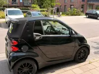 Gebraucht Smart ForTwo Cabrio 71 PS (52 kW) 2013 Schwarz Cabrio