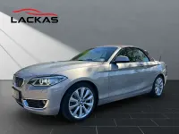 Gebraucht BMW 220 190 PS (139 kW) 2015 Moonlight silver metallic Cabrio
